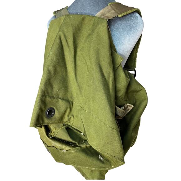 Military Duffle Bag Rucksack OD Nylon TOP LOAD Army Duffel USGI NO PAINT VGC - Picture 1 of 6